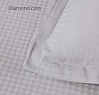 Постільна білизна Altinbasak сатин жаккард євро розмір Diamone coin, фото 3