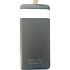 УМБ Power Bank Smart 60000mAh повербанк з екраном і ліхтариком Black (11233-hbr), фото 2