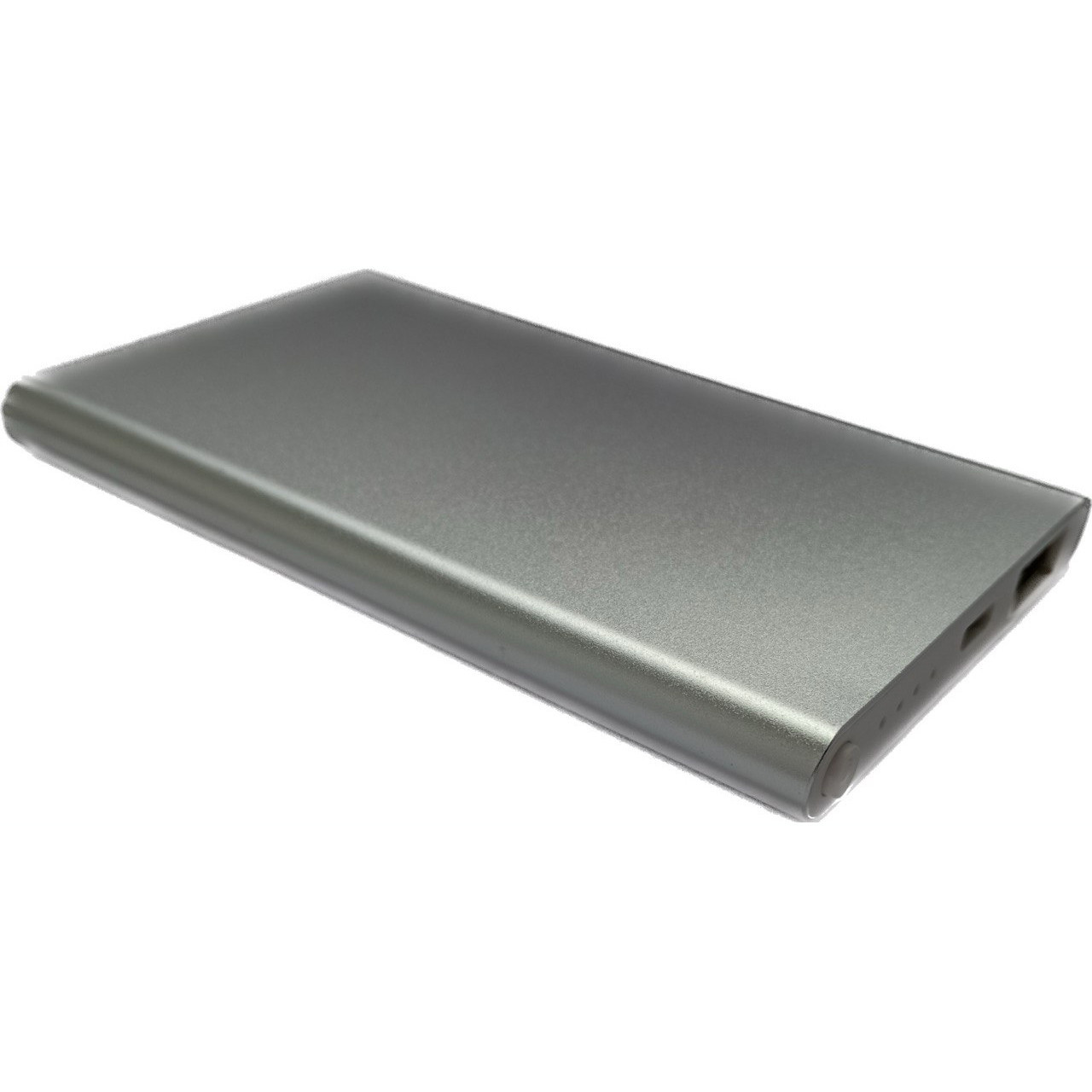 УМБ Power Bank Pineng 9800mAh повербанк зовнішній акумулятор Silver (11244-hbr), фото 1