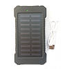УМБ Power Bank Solar 10000 mAh повербанк із сонячною панеллю та ліхтариком Black (11228-hbr), фото 5