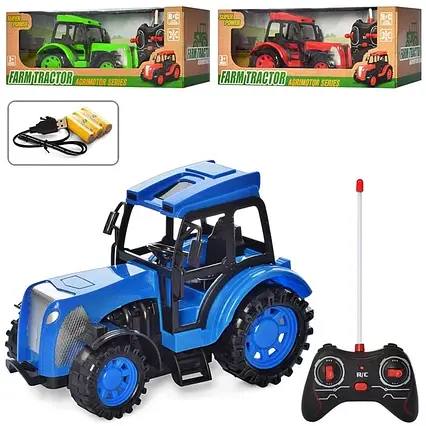 Дитячий іграшковий трактор на пульті керування