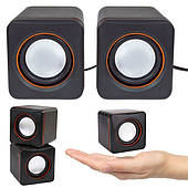 Комп'ютерні колонки pc 2.0 jack живлення usb