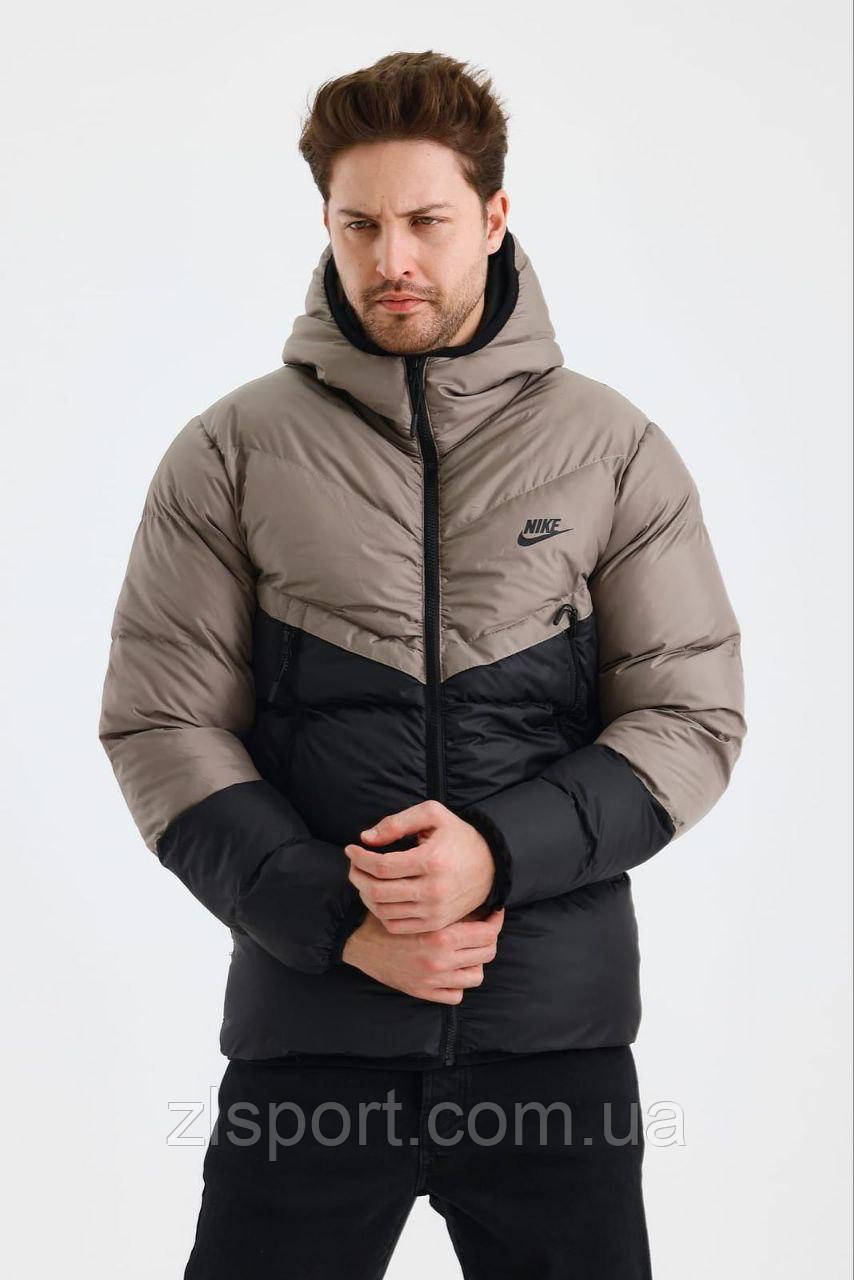 Куртка, пуховик Nike зимовий з капюшоном (Туреччина)