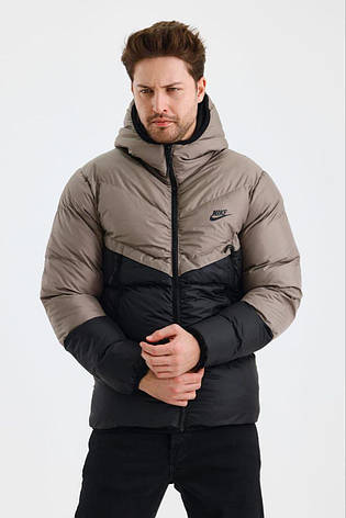 Куртка, пуховик Nike зимовий з капюшоном (Туреччина), фото 1