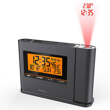 Годинник проєкційний Technoline WT519 Anthracite (WT519)
