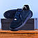 Зимові Кросівки Nike Air Force темно-сині на хутрі, фото 3