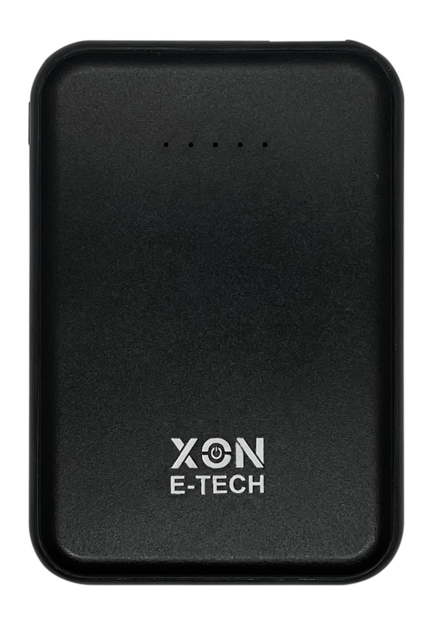 Портативна магнітна бездротова батарея 5000 mAh XON PowerBank Magsafe (YC5S2) 15 W Black (5060948063111), фото 1