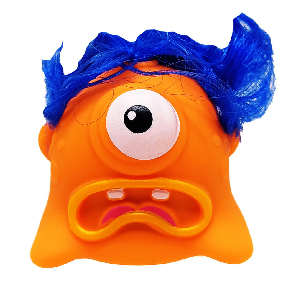 Антистрес "Волосастий МОНСТР" Bambi AS-002(Orange) жовтогарячий, фото 1
