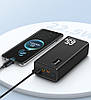 УМБ 30000mAh 65 Вт 0,6 кг для ноутбука швидке заряджання Quick Charge M16 Чорний (PD65W) PD, фото 2