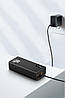 УМБ 30000mAh 65 Вт 0,6 кг для ноутбука швидке заряджання Quick Charge M16 Чорний (PD65W) PD, фото 7