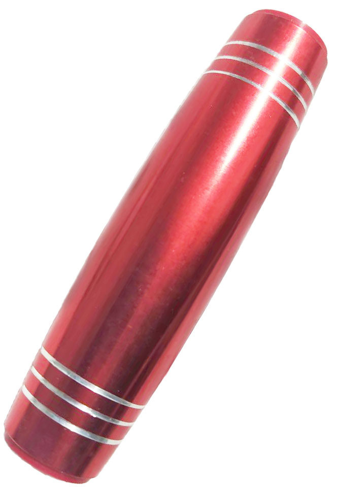 Антистрес-іграшка для дорослих і дітей Mokuru 10 х 2,8 х 2,4 см блискучий Червоний (v-11718), фото 1