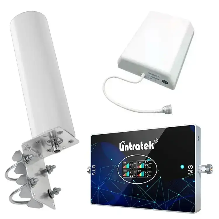 Потужний Підсилювач зв'язку та інтернету (Lintratek KW20L-GDWL) + Всеспрямована Антена, фото 1