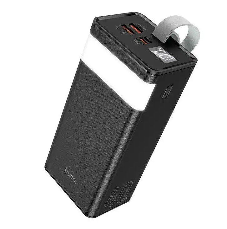 Батарея Hoco J86 400000mAh PD20W+QC3.0 22.5W Чорний (2063214154), фото 1
