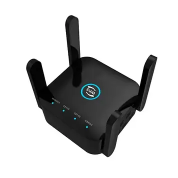 Ретранслятор Wi-Fi Pix-Link LV-AC24 Black | Репітер підсилювач сигналу (16165-hbr)