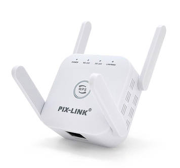 Ретранслятор Wi-Fi Pix-Link LV-AC24 White | Репітер підсилювач сигналу (16164-hbr)