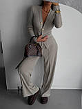 Костюм прогулянковий штани та кофта на гудзиках 3353, фото 6