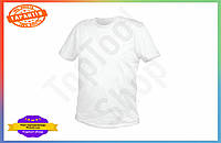 TS Біла чоловіча футболка Hogert з TOP NOW бавовни унісекс 3XL для повсякденного носіння літня футболка SHT55_Q