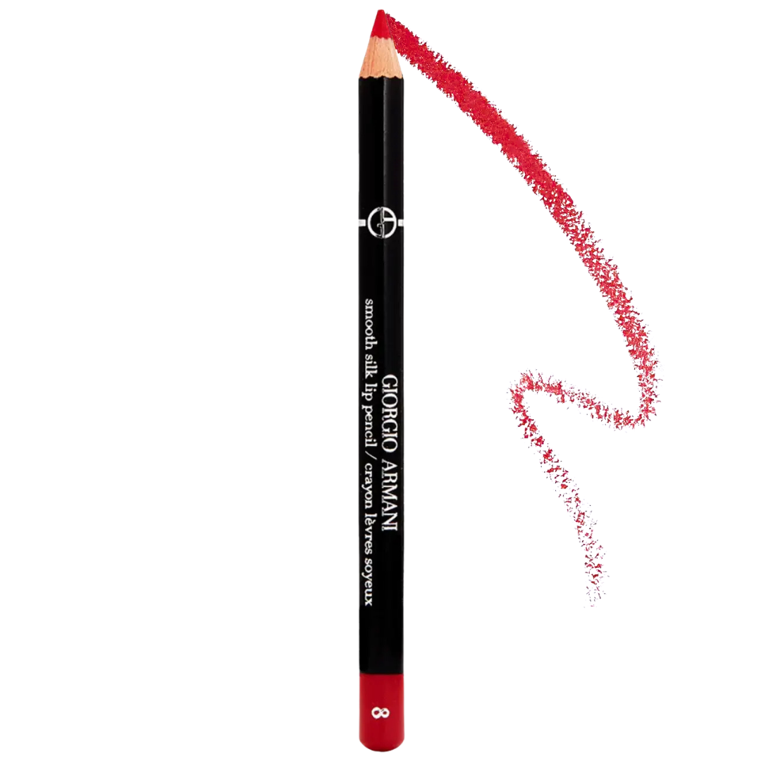 Червоний олівець для губ Giorgio Armani Smooth Silk Lip Pencil #8 без коробки 1.14 г, фото 1