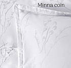 Постільна білизна Altinbasak сатин жаккард євро розмір Minna coin, фото 3