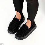 Трендові коричневі уги автоледі на високій підошві, коричневі угаледі уги, низькі уги на високій підошві, фото 4