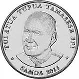Монета Самоа 20 сене 2011 р., фото 2