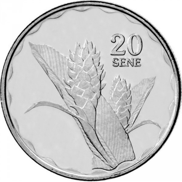 Монета Самоа 20 сене 2011 р., фото 1