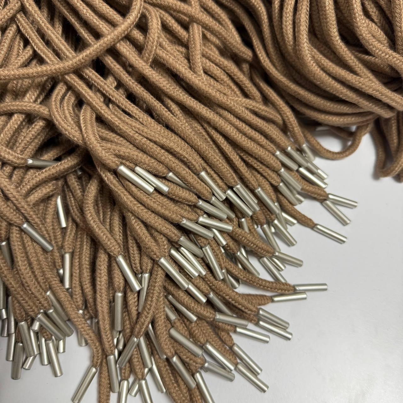 Шнурівка бежева, довжина 140см, фото 1