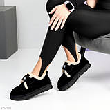 Жіночі низки уги, жіночі уги автоледі, коричневі уги жіночі, жіночі шоколадні уги, фото 6