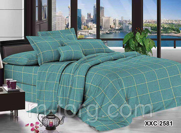 Комплект постільної білизни полуторний із бязі, фото 1