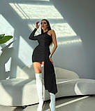 Сукня міні з драпіруванням 3356, фото 2