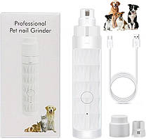 Подрібнювач нігтів для собак зі світлодіодною підсвіткою Електрична перезаряджувана шліфувальна машина для нігтів