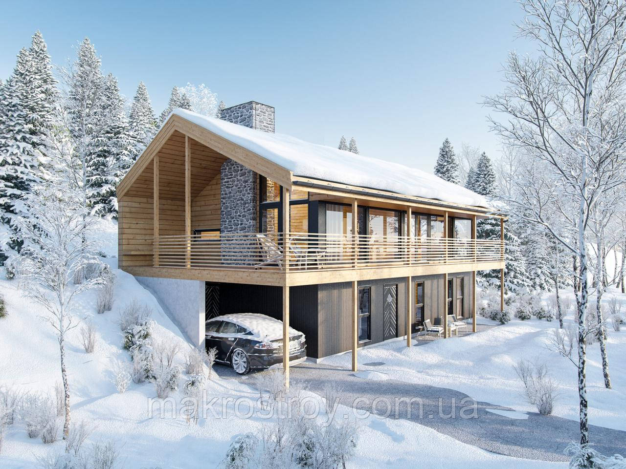 Проєкт будинку Tor 128 м², фото 1