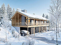 Проєкт будинку Tor 128 м²