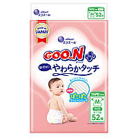 Підгузки Goo.N Plus для дітей (розмір 3 (M), 6-11 кг, 52 шт.)