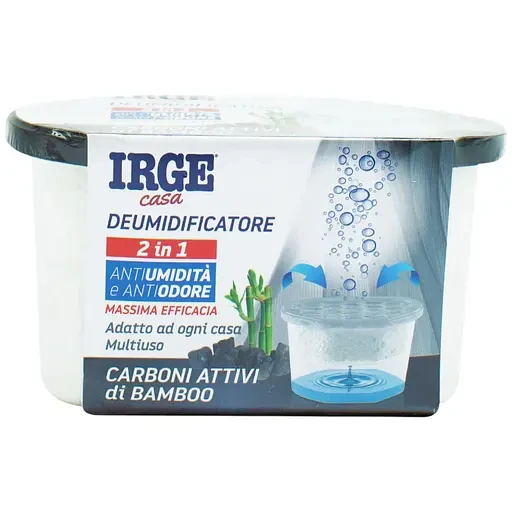 Поглинач запаху і вологи Irge 2 в 1 з бамбуковим вугіллям 400 мл, фото 1