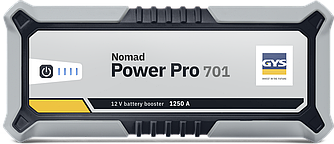 Літієвий бустер (пусковий пристрій 1250 А, автомобільний POWERBANK) GYS NOMAD POWER PRO 701 (Франція)