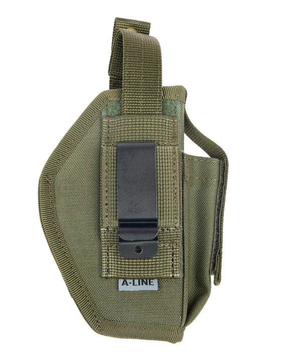 Кобура поясна A-line Т5 Форт-17 з підсумком під магазин олива