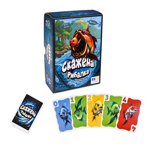Настільна гра Strateg Скажена рибалка українською мовою (30845), фото 1