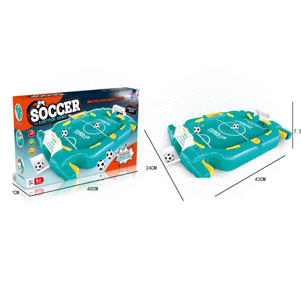 Футбол YT939 (24шт) 43-24-в7,5см, м'яч 2шт, в кор-ці, 40,5-25-7см, фото 1