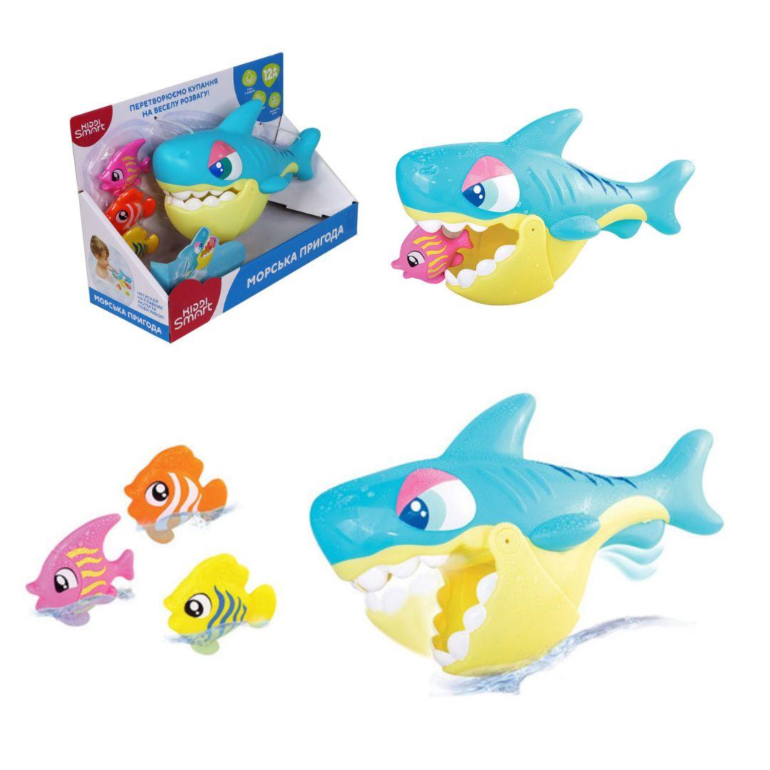 Ігровий набір KIDDI SMART – МОРСЬКА ПРИГОДА (для гри у ванній), фото 1
