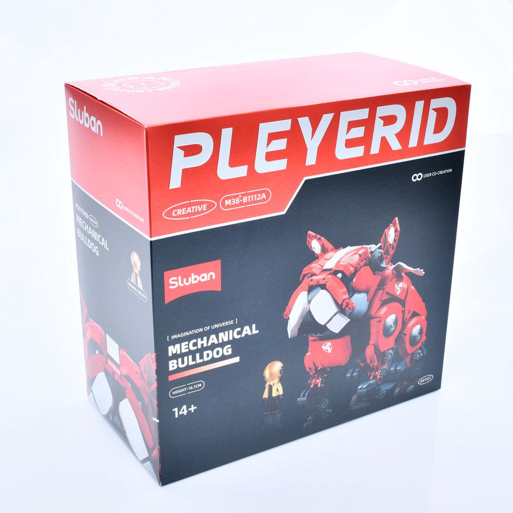 Конструктор SLUBAN M38-B1112A (6шт) робот-бульдог, фігурка, в кор-ці, 30-30-16см, фото 1