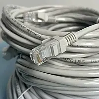 Интернет Кабель 12 метр. Кабель для роутера CAT5e LAN UTP RJ45