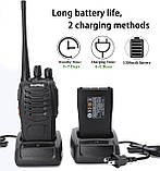 Baofeng Walkie Talkies bf-888s Перезаряджувані двосторонні радіостанції для дорослих на дальні ходи, фото 5