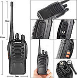 Baofeng Walkie Talkies bf-888s Перезаряджувані двосторонні радіостанції для дорослих на дальні ходи, фото 6
