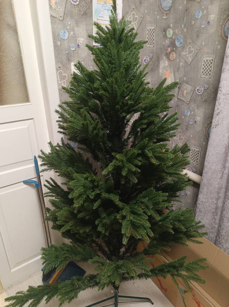 ЯЛИНКА ЛИТА СМЕРЕКА Зелена 1.8 м штучна ПРЕМІУМ - фото покупців 2