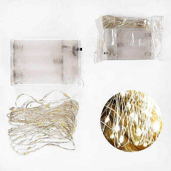 Гірлянда 5.25м, світлодіодна, жовте світло D36019 G-Rich