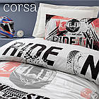 Постільна білизна Altınbasak ранфорс полуторний розмір Corsa, фото 2