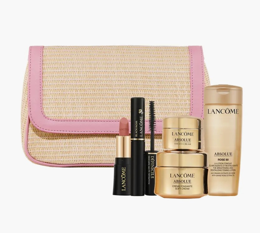 Подарунковий набір для догляду за обличчям та макіяжу Lancome, фото 1