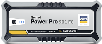 Літієвий бустер (пусковий пристрій 1700 А, автомобільний POWERBANK) GYS NOMAD POWER PRO 901FC (Франція)