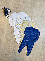 Детские человечки для новорожденного мальчика 56 см primark